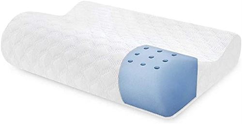 Therapedic® Classic Contour Memory Foam Side/Back Sleeper Bed Pillow -  Miazone