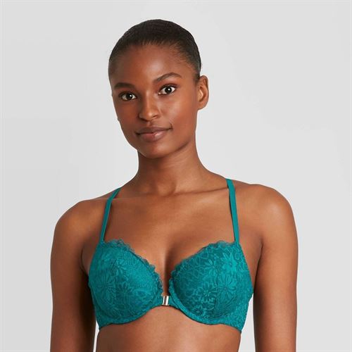 ADOME Women's Lace Lingerie Bra and Panty Set
