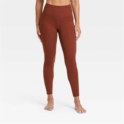 Women's Contour Curvy High-Rise Leggings with Power Waist 24 - All in  Motion Russet M - Miazone