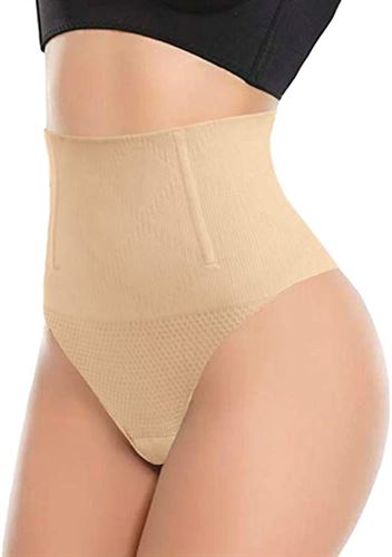 ShaperQueen - Womens Waist Cincher Trainer High-Waisted Girdle Faja Body Tummy  Control Panty Shapewear - Miazone