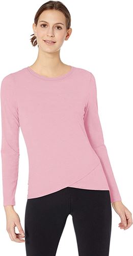 Essentials Women's T-Shirt, Front Cloth, Sports, Fitness, Relaxed  Fit, Long Sleeve - Miazone