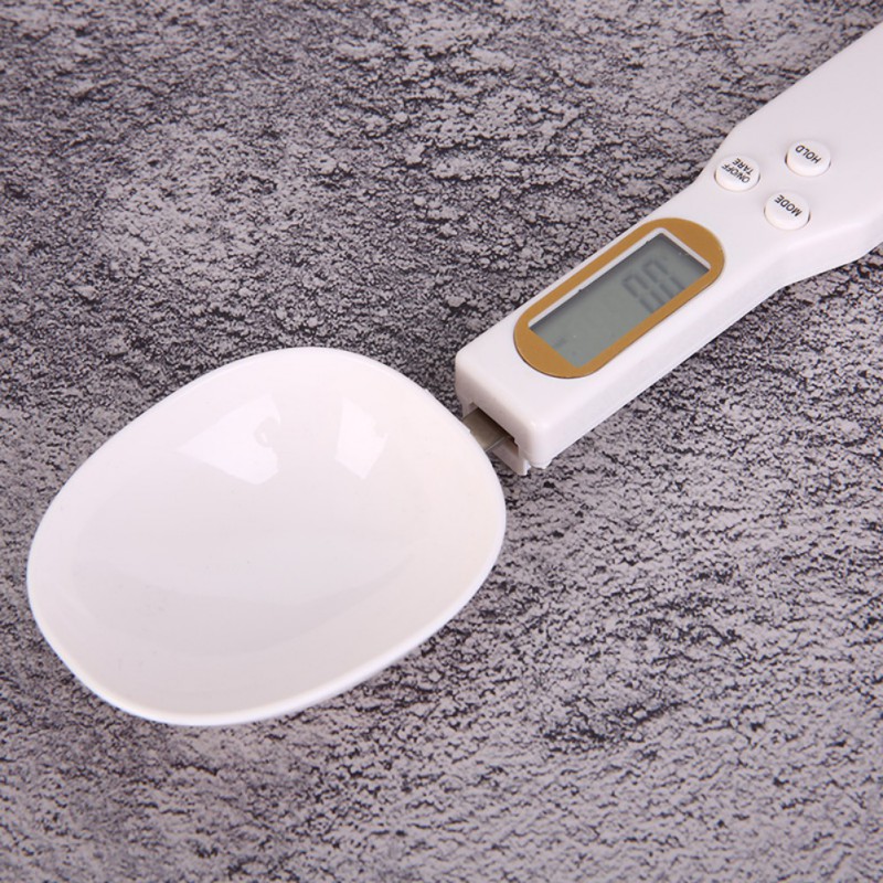 Portable Digital Measuring Spoon Electronic Kitchen Scale 500g 0.1g Lcd  Display Digital Spoon Scale Baking Kitchen Gadget Tools - Measuring Spoons  - AliExpress