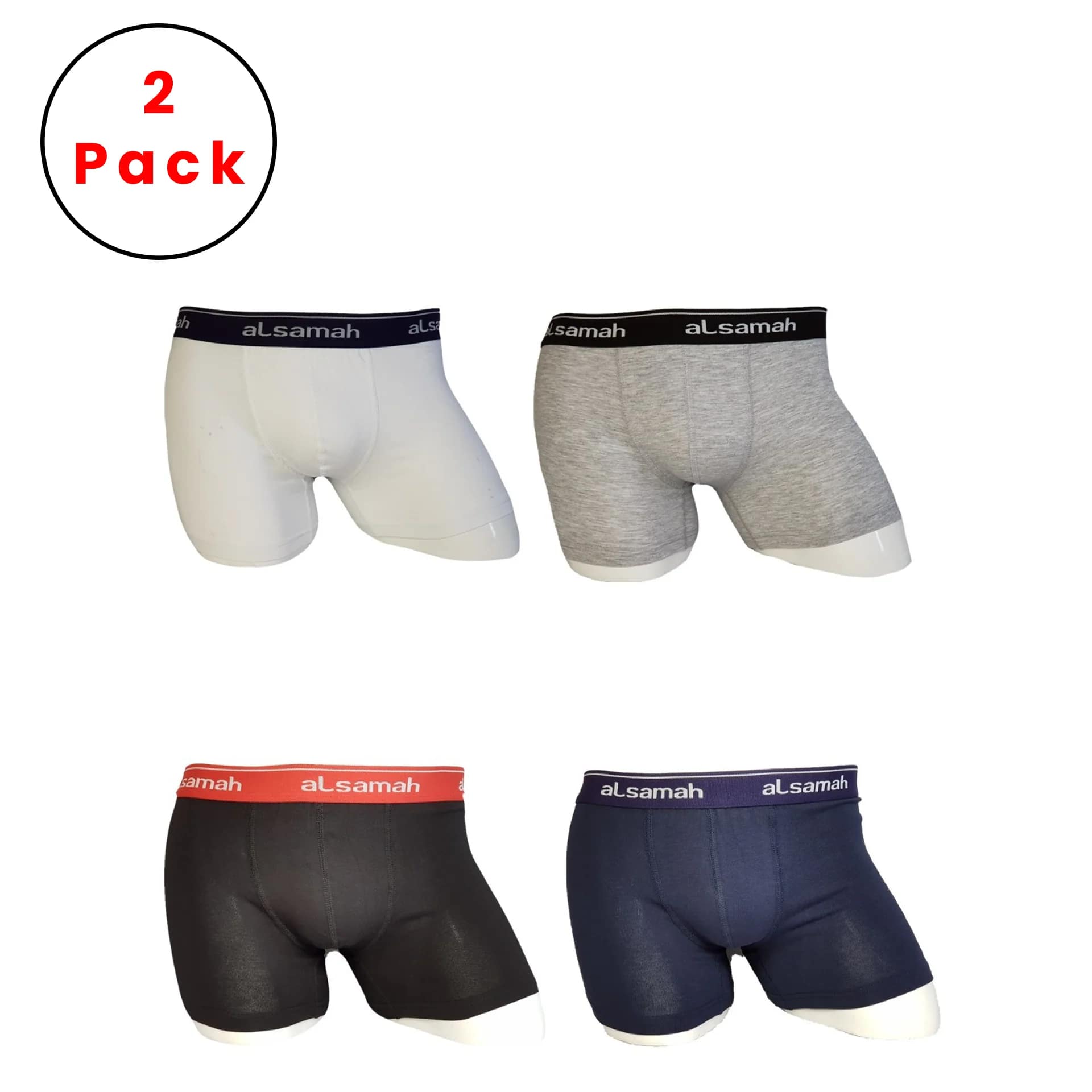 Customized Underwear Printing Trunk 95% Cotton Boxer Briefs